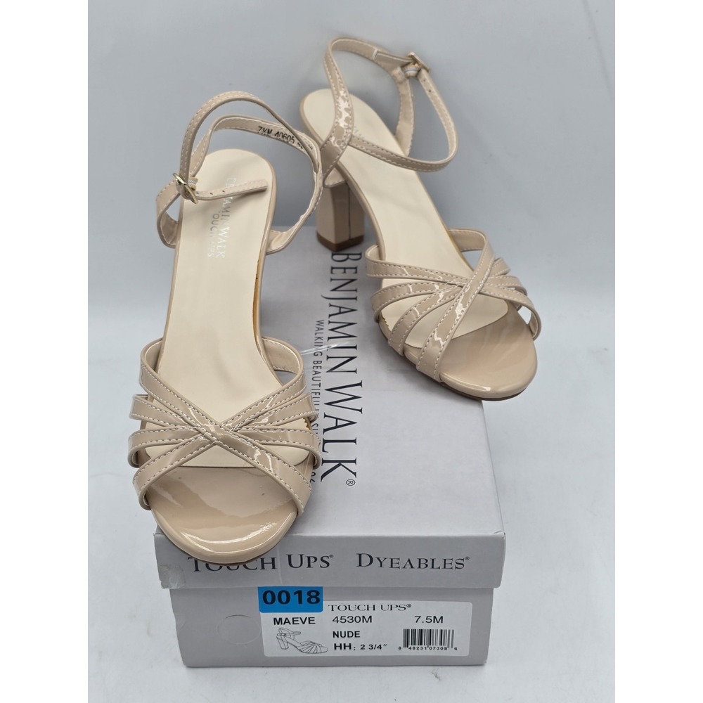 Touch Ups Women's Maeve Platform‎ Heel - Color - NUDE | 4530M Sz 7.5 M